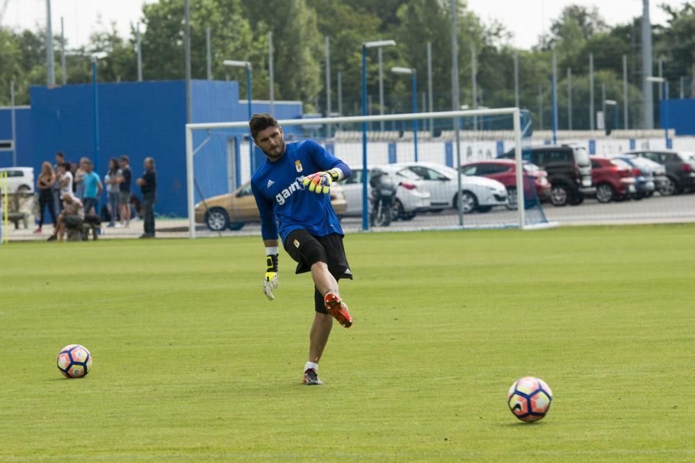 Entrenamiento del Real Oviedo