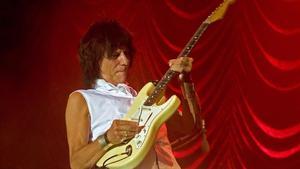 Jeff Beck, en un concert al Palau de la Música del 2009.