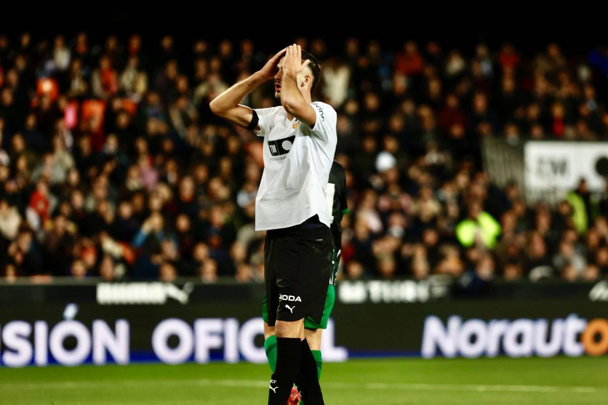 Copete lamenta una ocasión