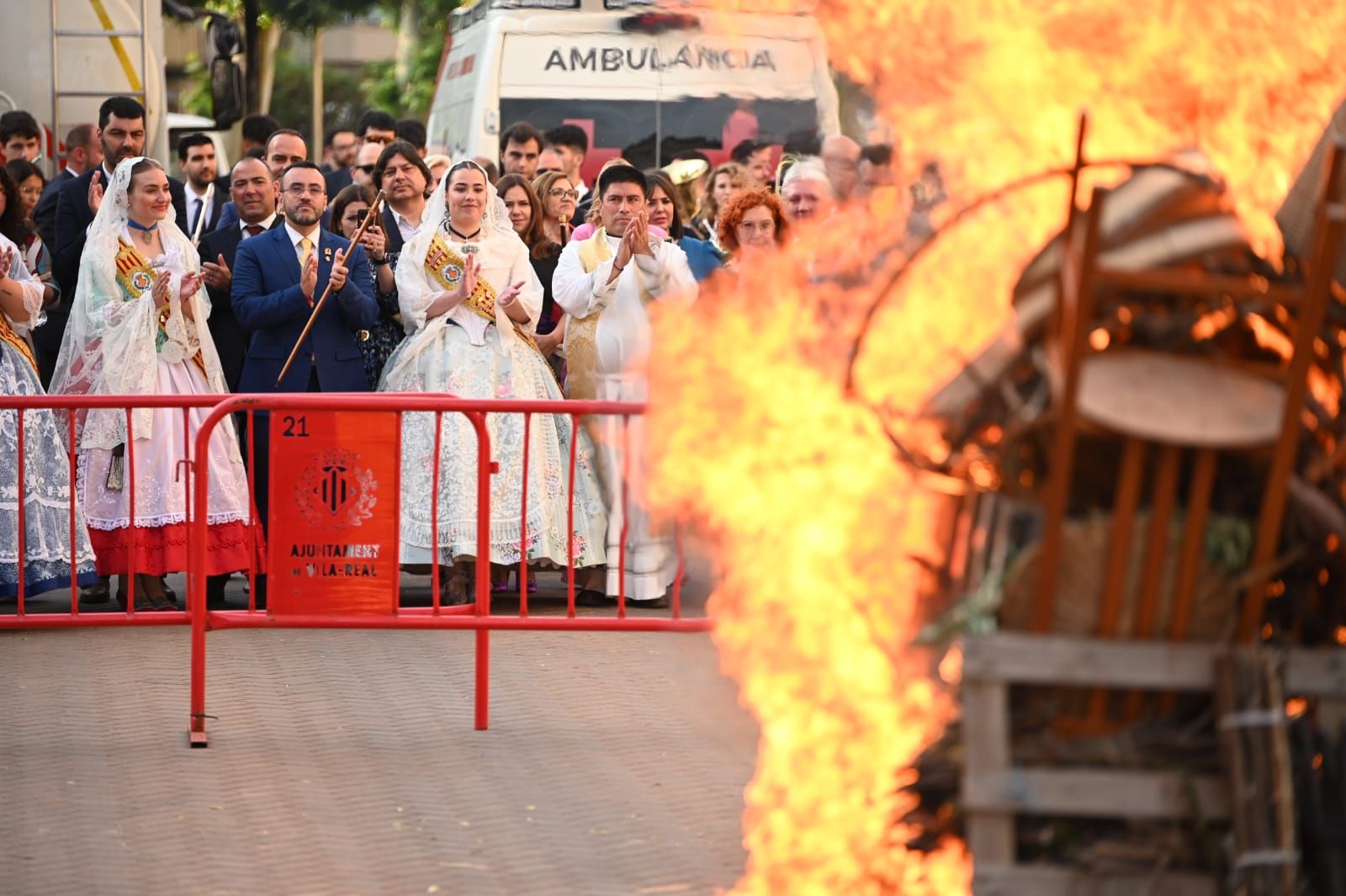 Las imágenes de la ofrenda al patrón de Vila-real, Sant Pasqual, del 2022