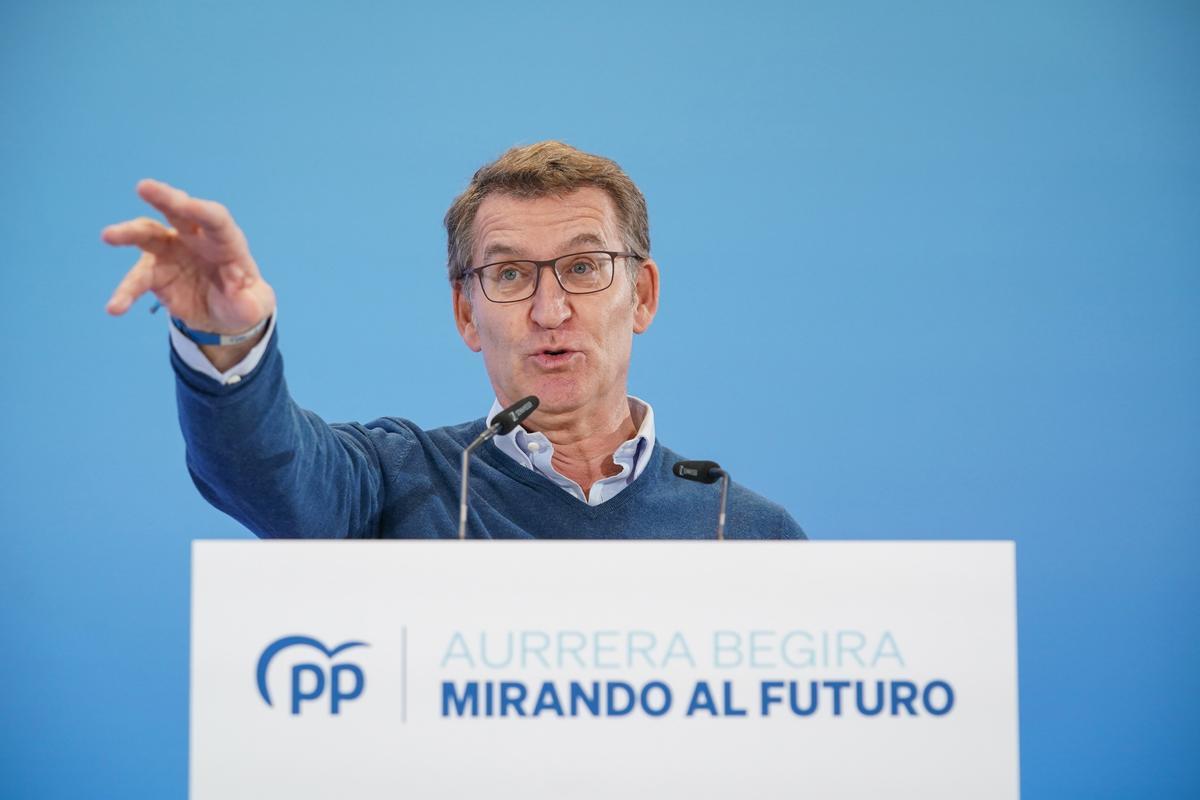 Feijóo agita la investidura de Sánchez: «Canviar vots per impunitat és corrupció»