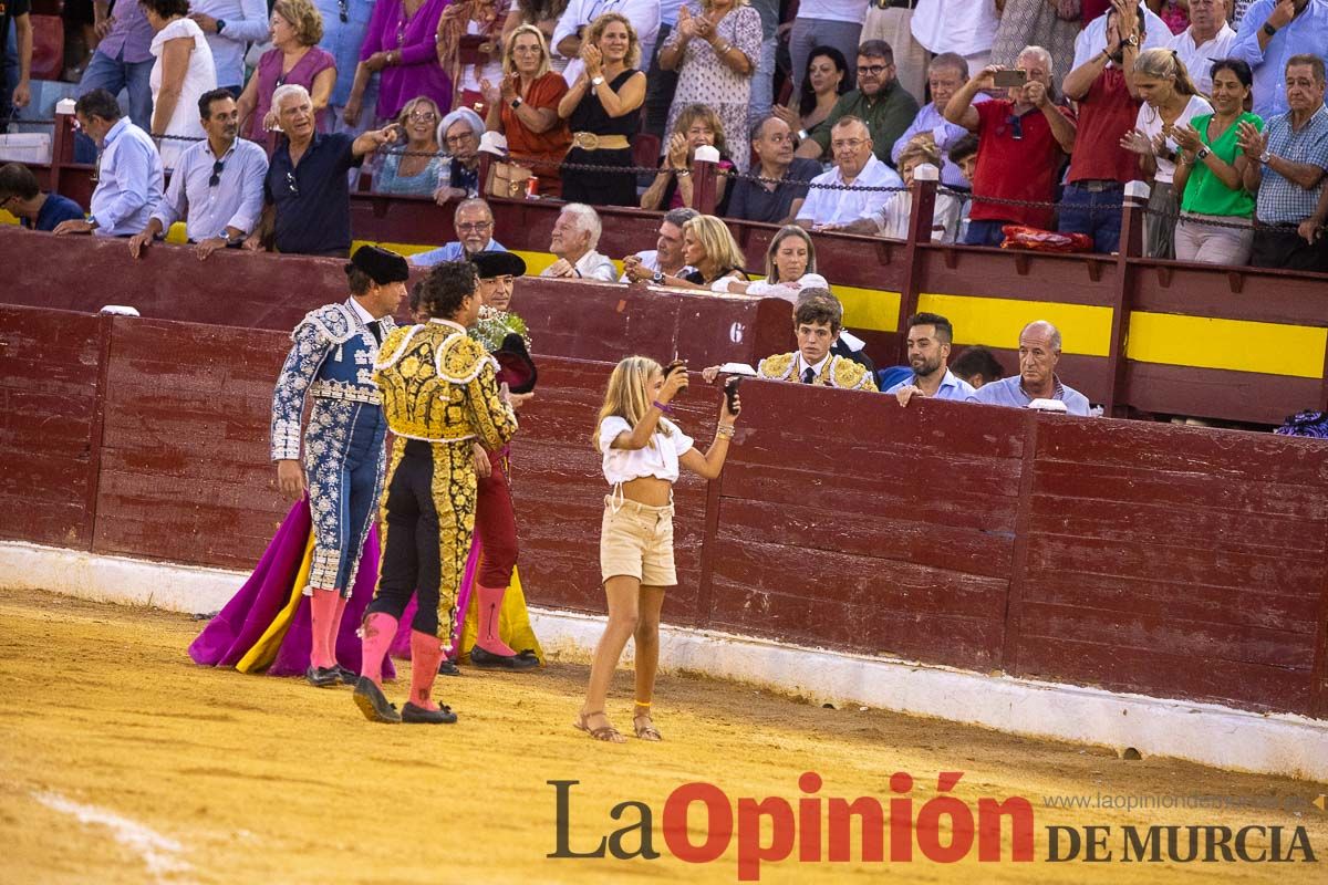 Cuarta corrida de la Feria Taurina de Murcia (Rafaelillo, Fernando Adrián y Jorge Martínez)