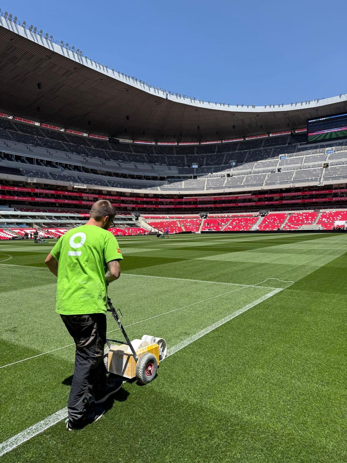 L’estadi Banorte (Azteca) de Ciutat de Mèxic.