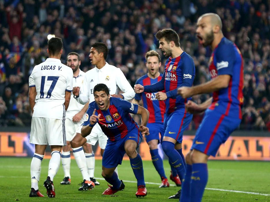 El Barcelona - Real Madrid, en imágenes