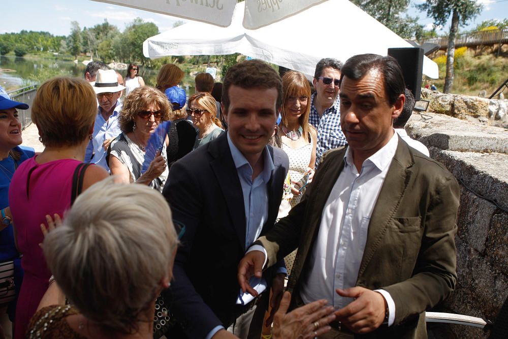 Visita de Pablo Casado y Martínez-Maíllo