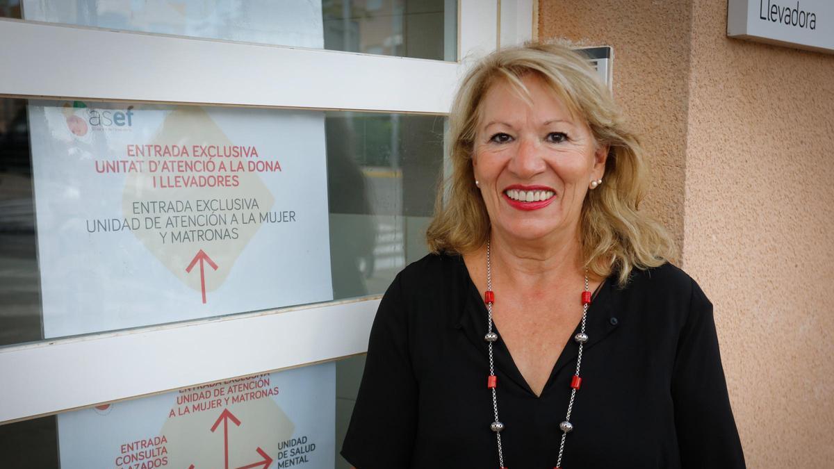 Doctora Cristina Molina en el Centro de Salud Es Viver.