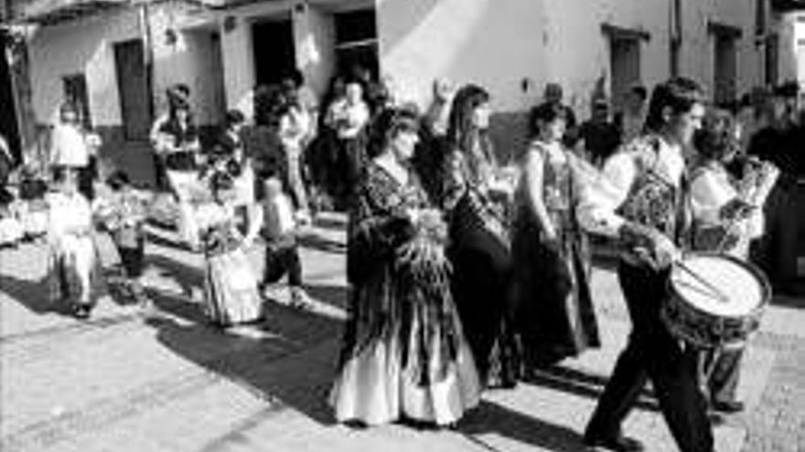 Ofrenda de flores en portell