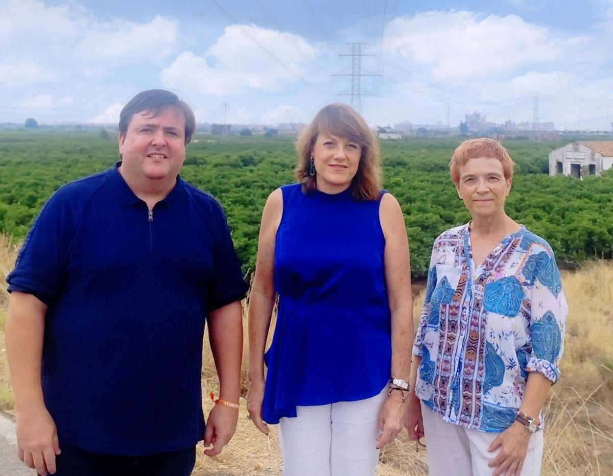 Diputado Granel en Sagunt visitando Montíber.