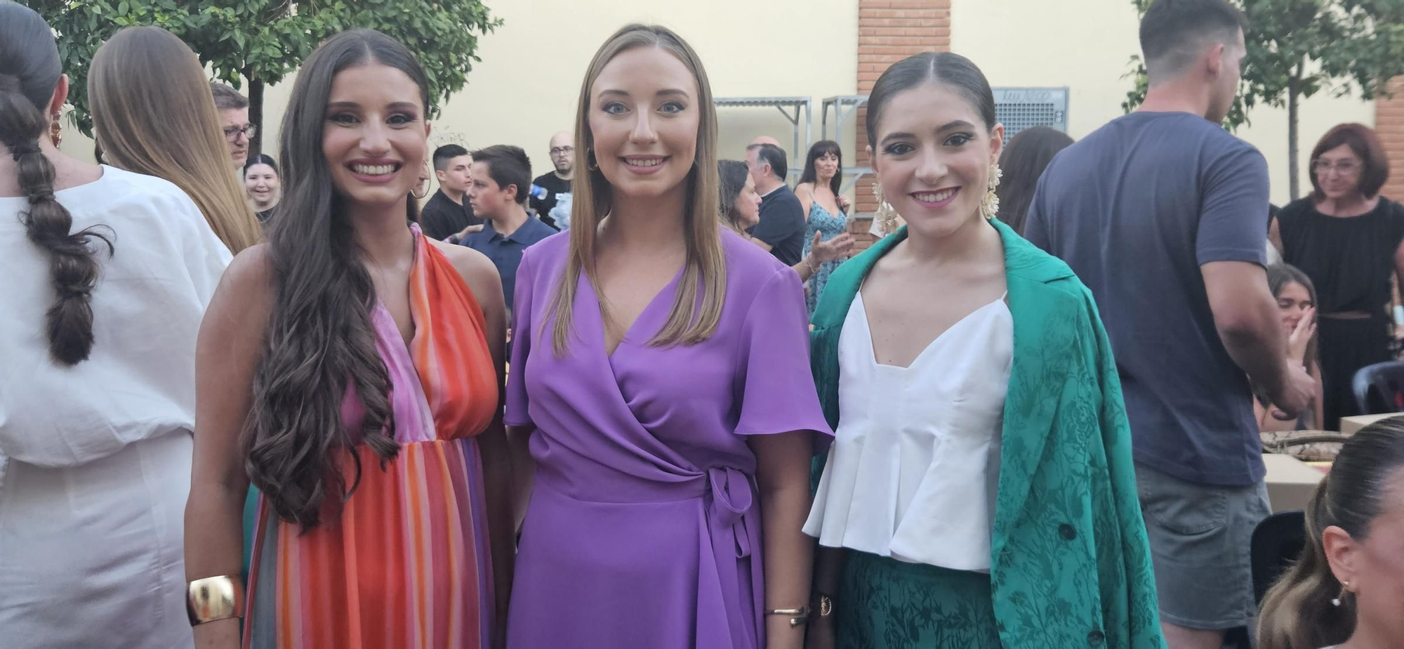 Olivereta. Mireia Navarro (Alcacer-Yatova), Maria Maiques (Pintor Goya) y Sheila Lopez (Poeta Alberola)