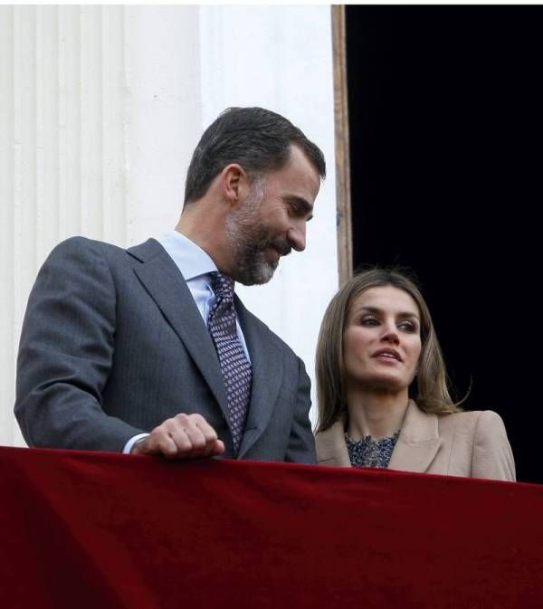Fotogalería: Los Príncipes de Asturias, en Alcañiz y Caspe.