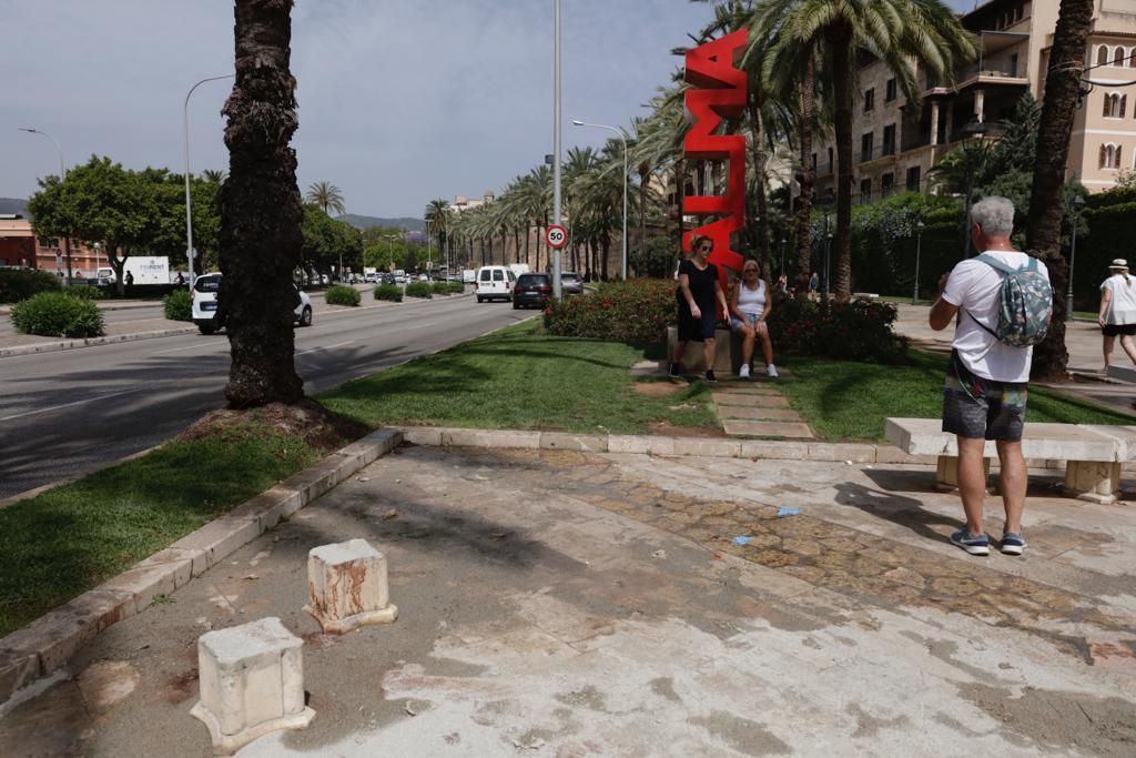 Muere un hombre al ser atropellado por un coche de la Policía Local en Palma