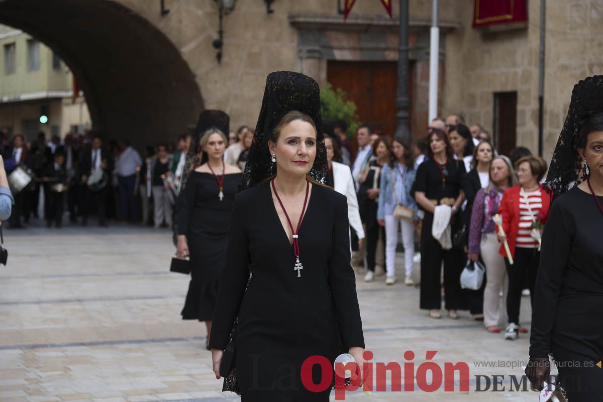 Fiestas de Caravaca: Procesión de regreso a la Basílica