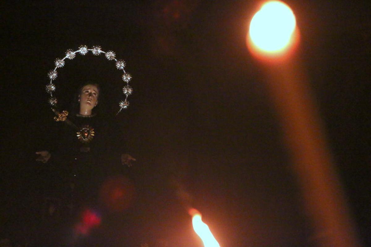 La Virgen de los Dolores de Servitas.