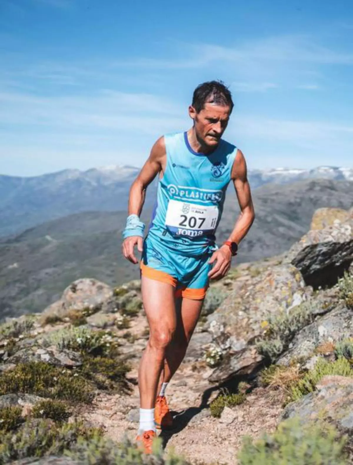 Emilio Montilla, subcampeón de España en Carreras de Montaña