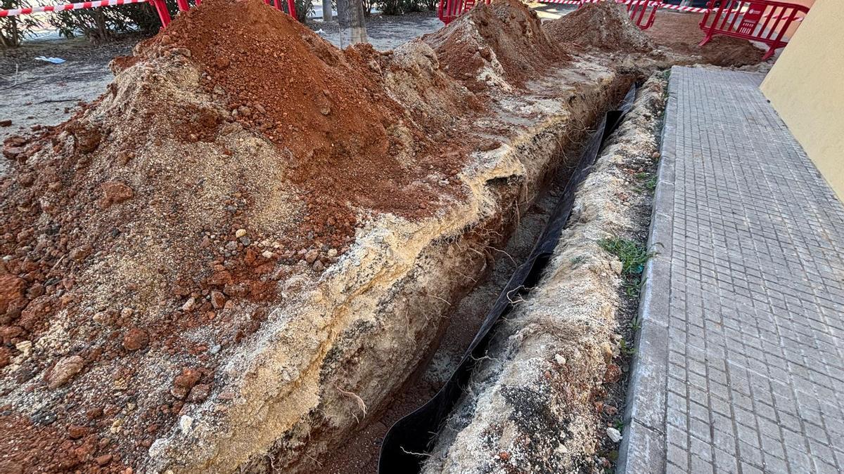 Mejoras en la zona verde de la Purísima de Alaquàs