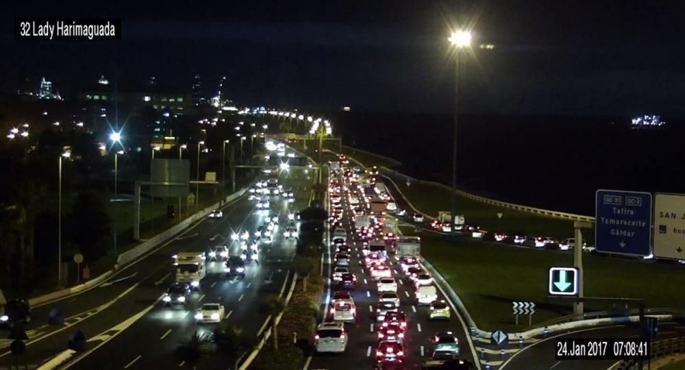 Retención en la Avenida Marítima