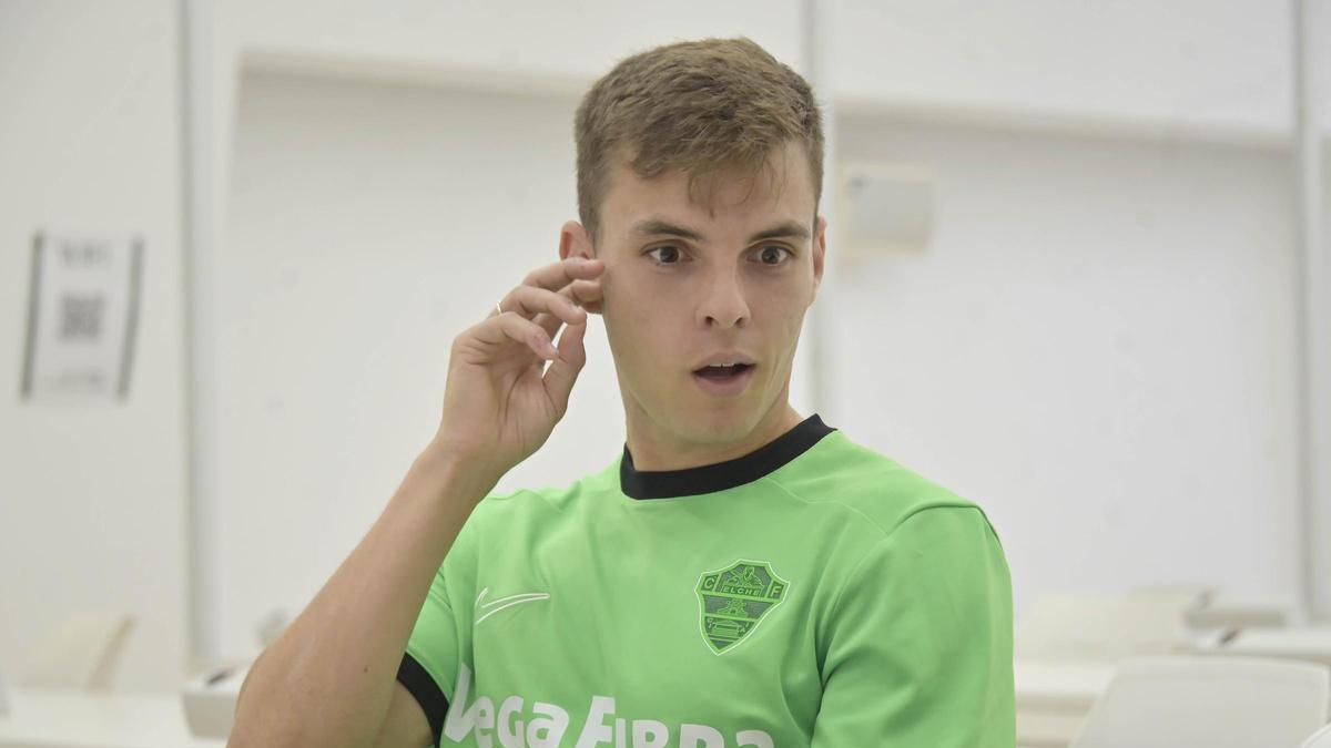 Entrevista de Aleix Febas antes del Elche-Real Madrid