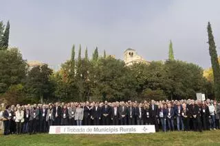 Les imatges de la trobada de municipis rurals a Món Sant Benet