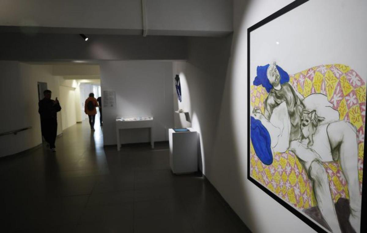 La obra «Una siesta y a seguir», de Inés Benito.