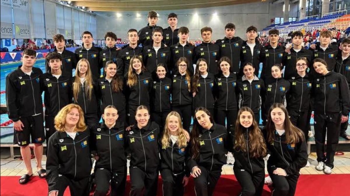 La Federación de Natación de la Comunitat Valenciana firmó la cuarta posición en la clasificación conjunta.