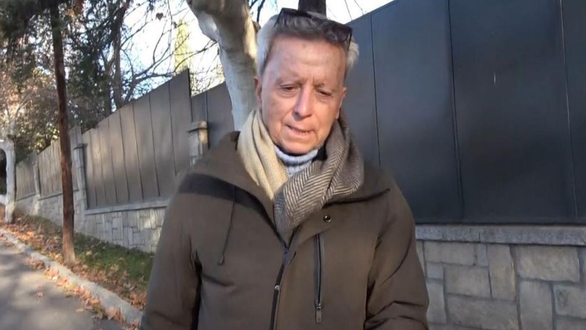 José Ortega Cano, en las calles de Madrid.