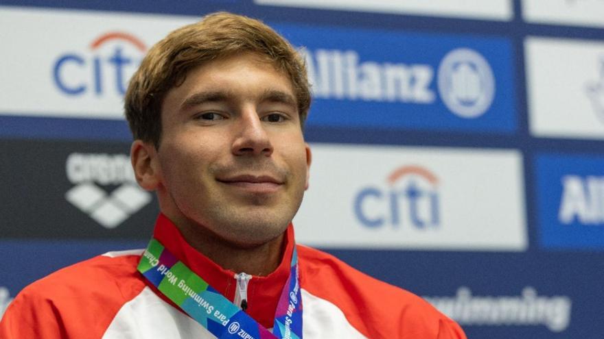 Daniel Ferrer, con su medalla.