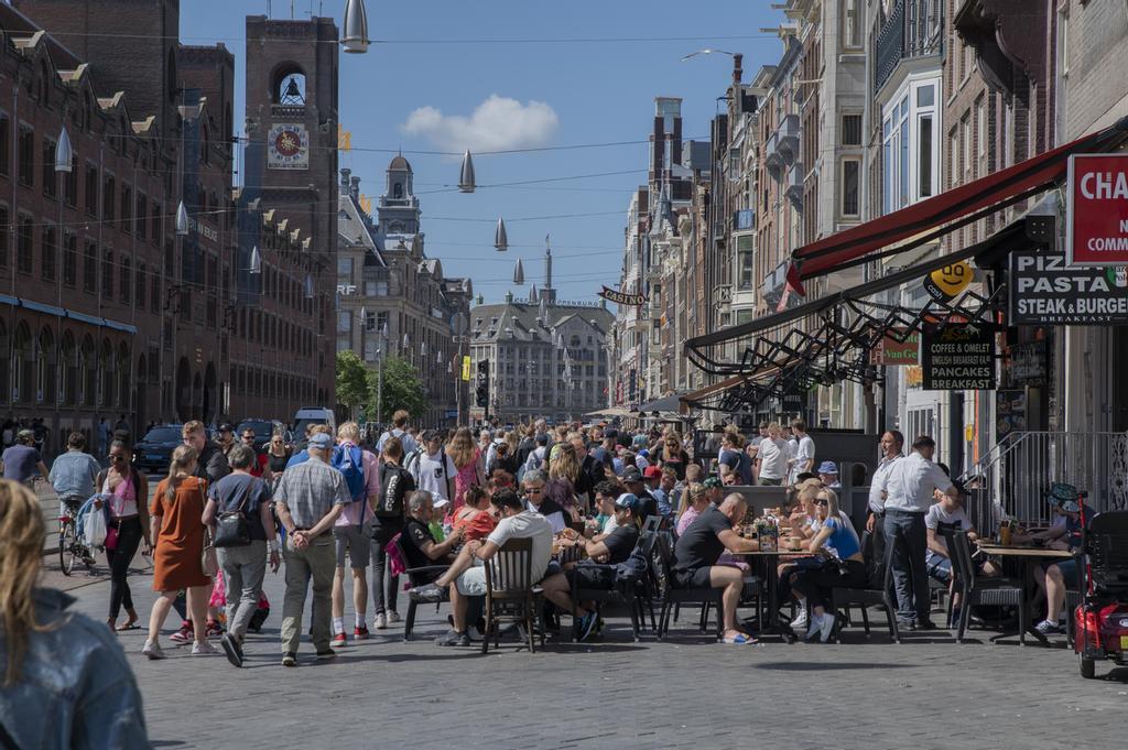 Los hurtos en terrazas se producen a diario.