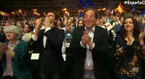 La cantant Marta Sánchez ha tornat a interpretar avui l’himne nacional espanyol. Ho ha fet en un acte organitzat per Ciudadanos.