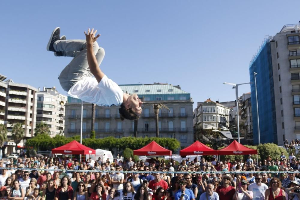 El cierre del Vigo Street Stunts desafía la gravedad