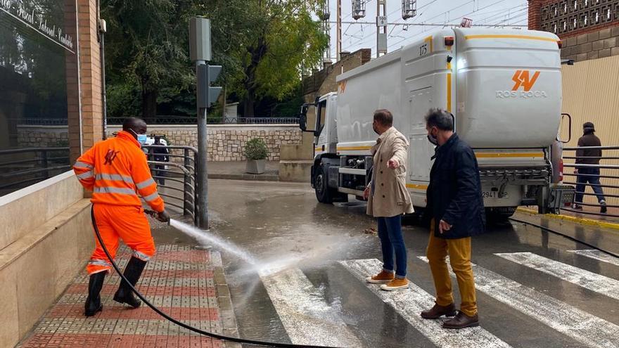 Trabajos de limpieza en Silla