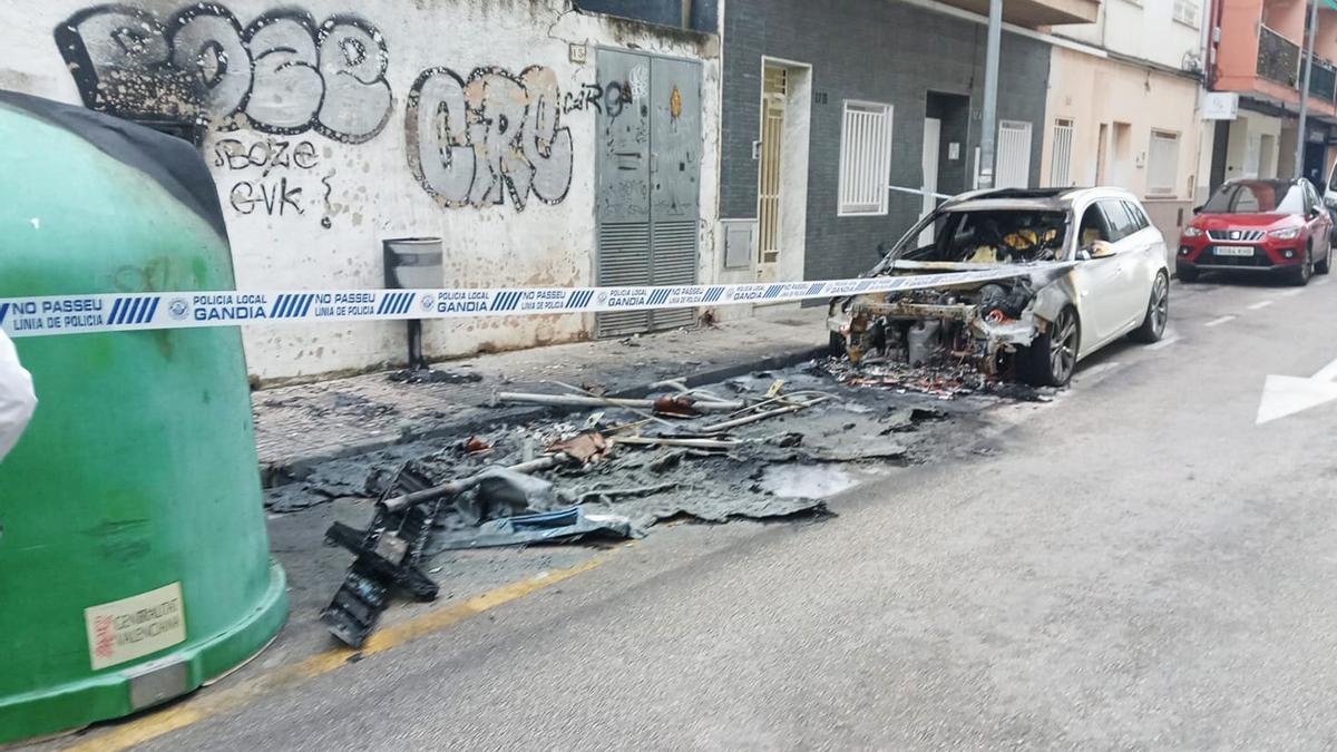 Lugar del siniestro.