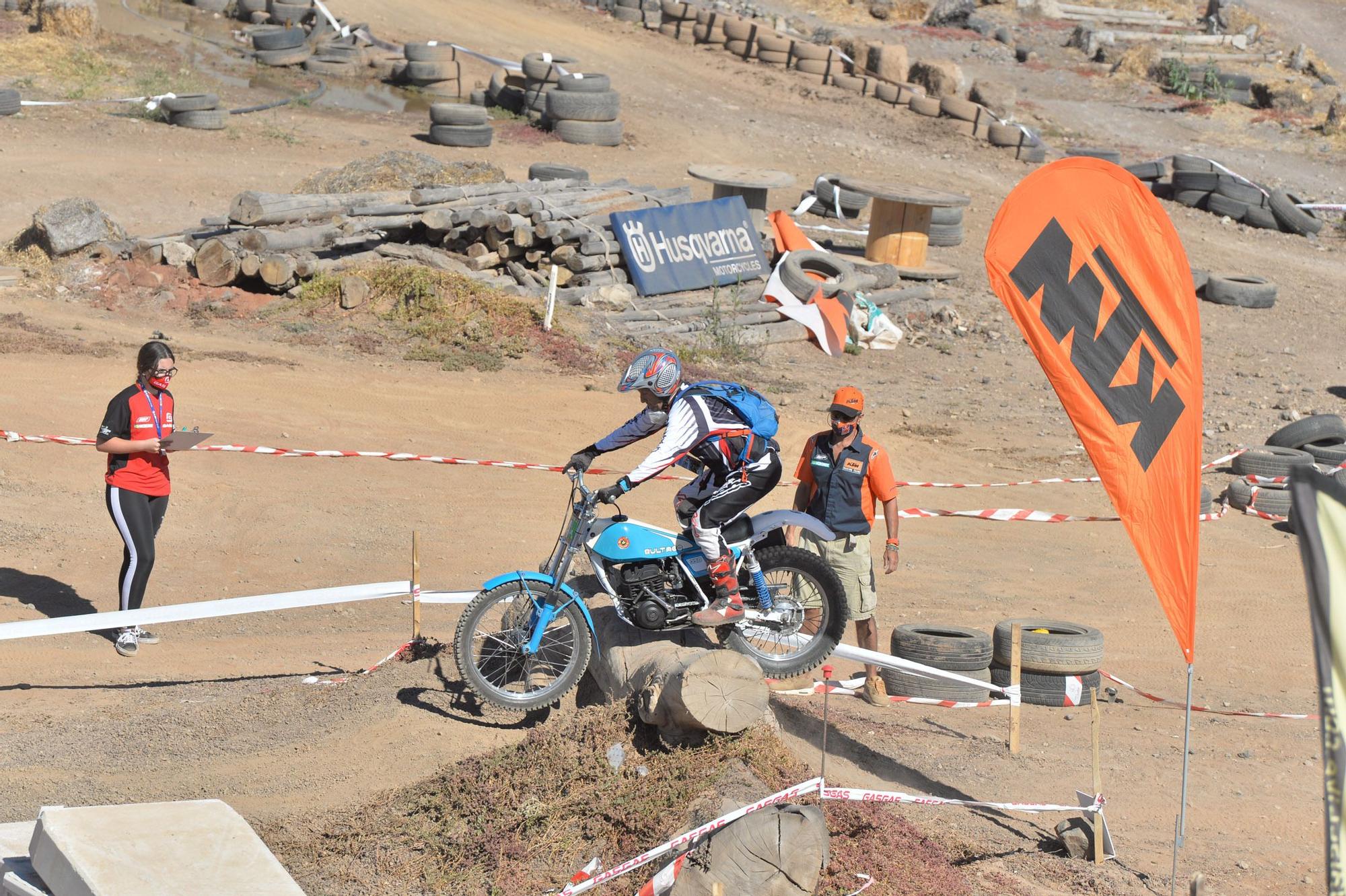 Primera prueba del Campeonato de Canarias de trial en una zona anexa a Las Terrazas (9/05/2021)