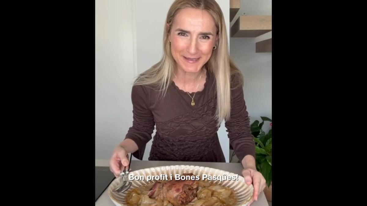 Pierna de cordero mechada para celebrar la Semana Santa