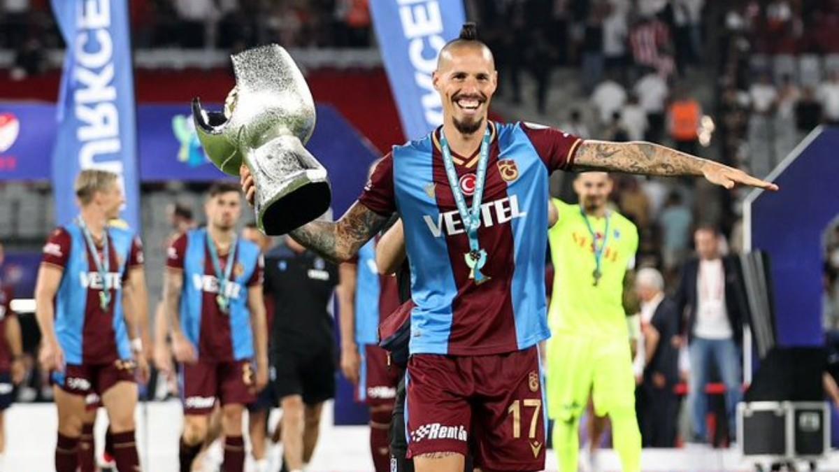 Hamsik, figura del Trabzonspor