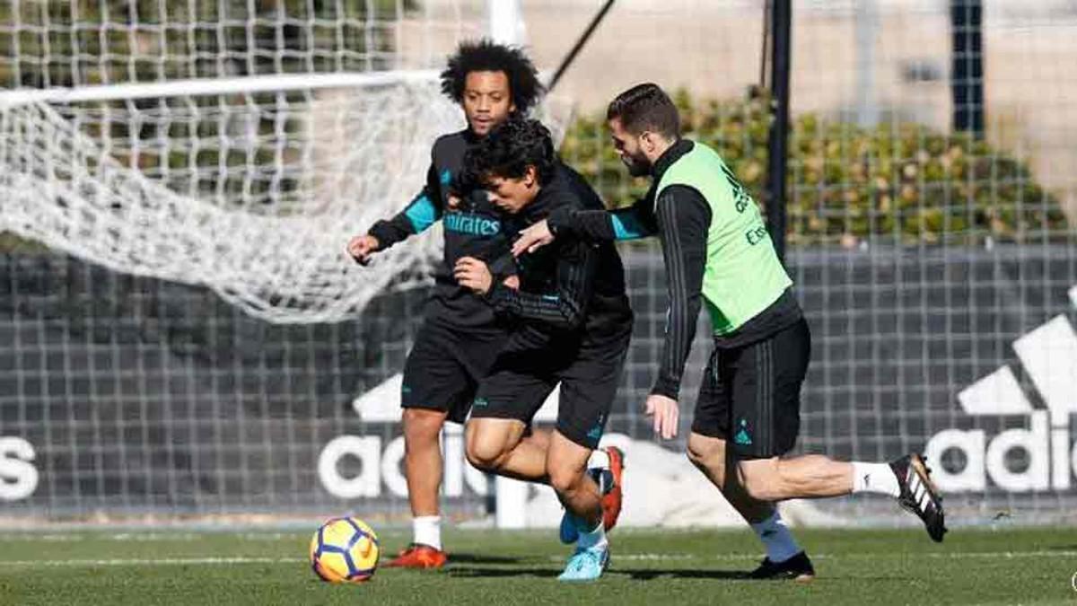 El Real Madrid ha entrenado en Valdebebas