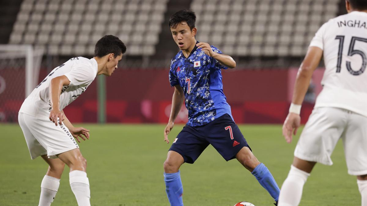 Takefusa KUBO (JPN) during the Olympic Games Tokyo 2020.