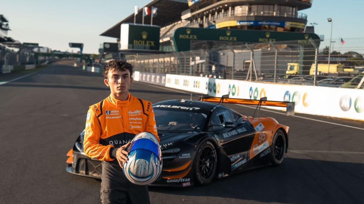 Nico Pino, piloto de McLaren y United Autosports en Le Mans