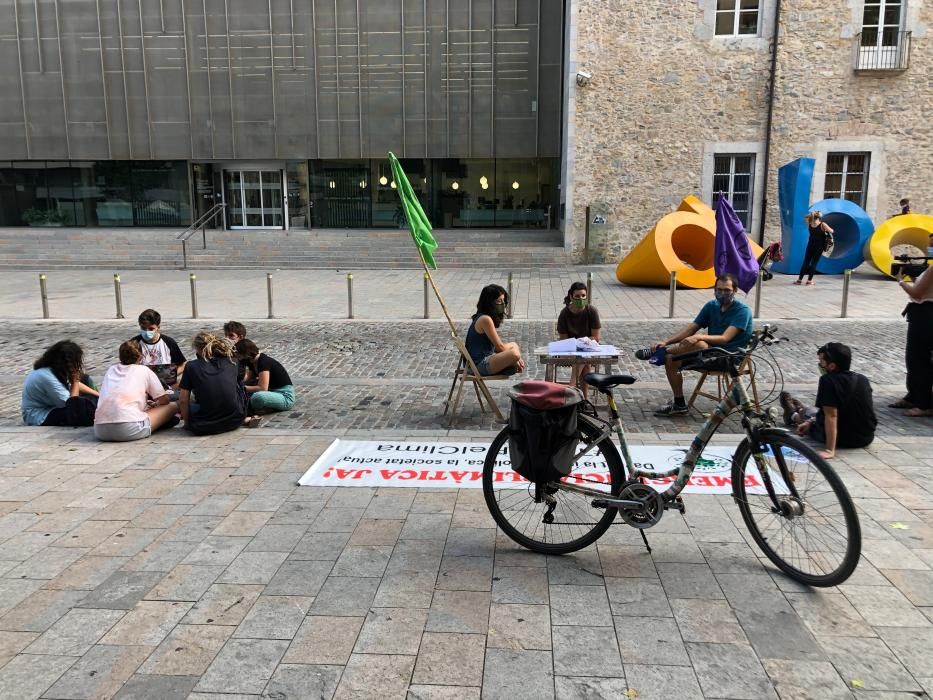 Ocupació d'aparcaments a Girona