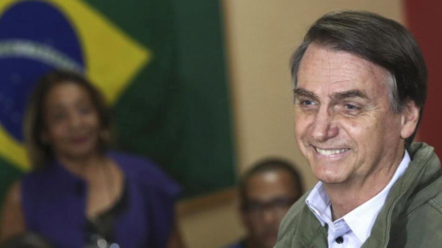 Una imagen de Jair Bolsonaro.