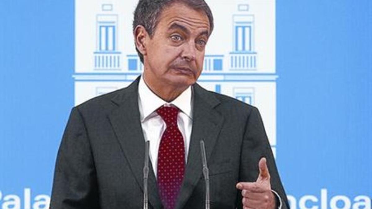 José Luís Rodríguez Zapatero, expresidente del Gobierno, en una foto de archivo.