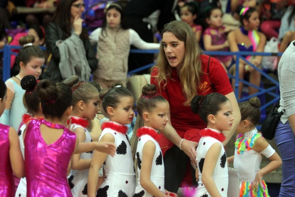 Cartagena celebra la primera jornada de la competición escolar de gimnasia rítmica con más de 1.000 participantes