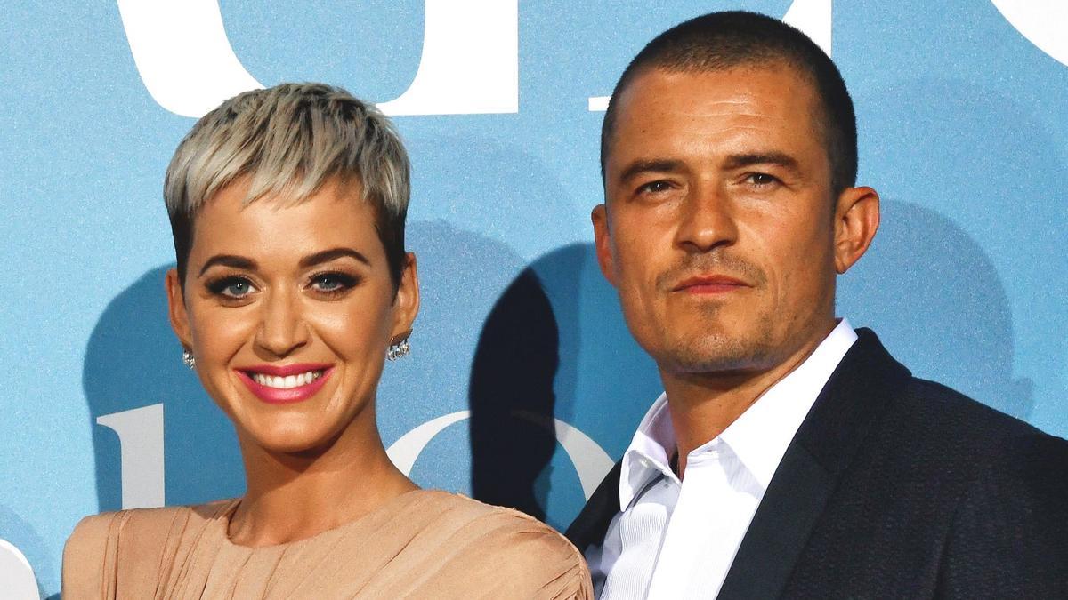 Katy Perry y Orlando Bloom debutan como pareja sobre la alfombra roja