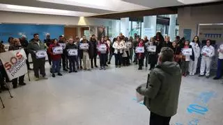 Médicos del centro de salud de Porriño: «Lamentamos las molestias que la administración les genera»