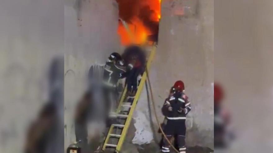 Detenido en Arrecife por un incendio intencionado