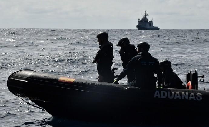 08/05/2019 TALIARTE. TELDE. Simulacro del ejército de operación contra el tráfico de drogas . Fotógrafa: YAIZA SOCORRO.  | 08/05/2019 | Fotógrafo: Yaiza Socorro