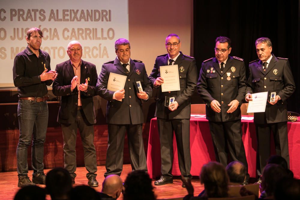 Primera festa de la Policia Local de Santa Coloma de Farners