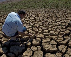 Un terreno afectado por la sequía. 