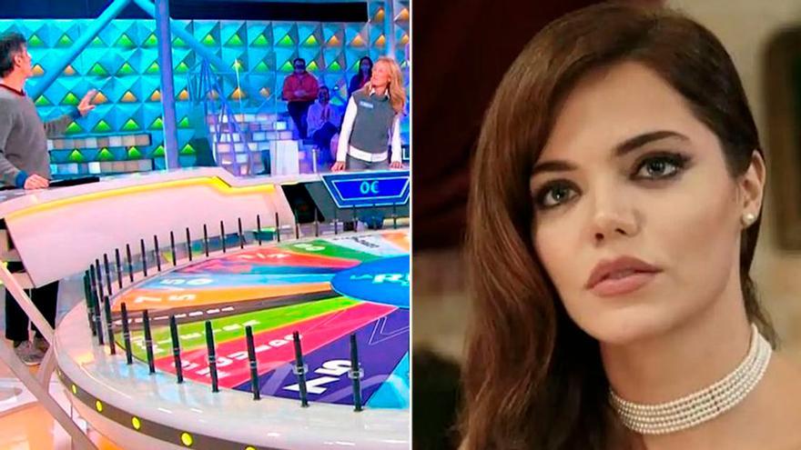 La protagonista de Tierra Amarga hace su debut en la ruleta de la Suerte ante la sorpresa del público