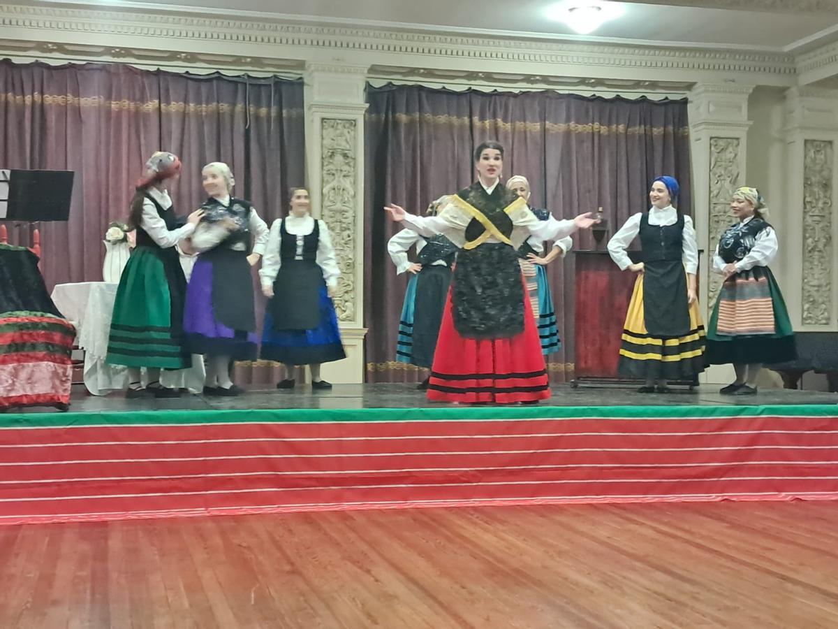 Una escena de "El cantar del arriero"