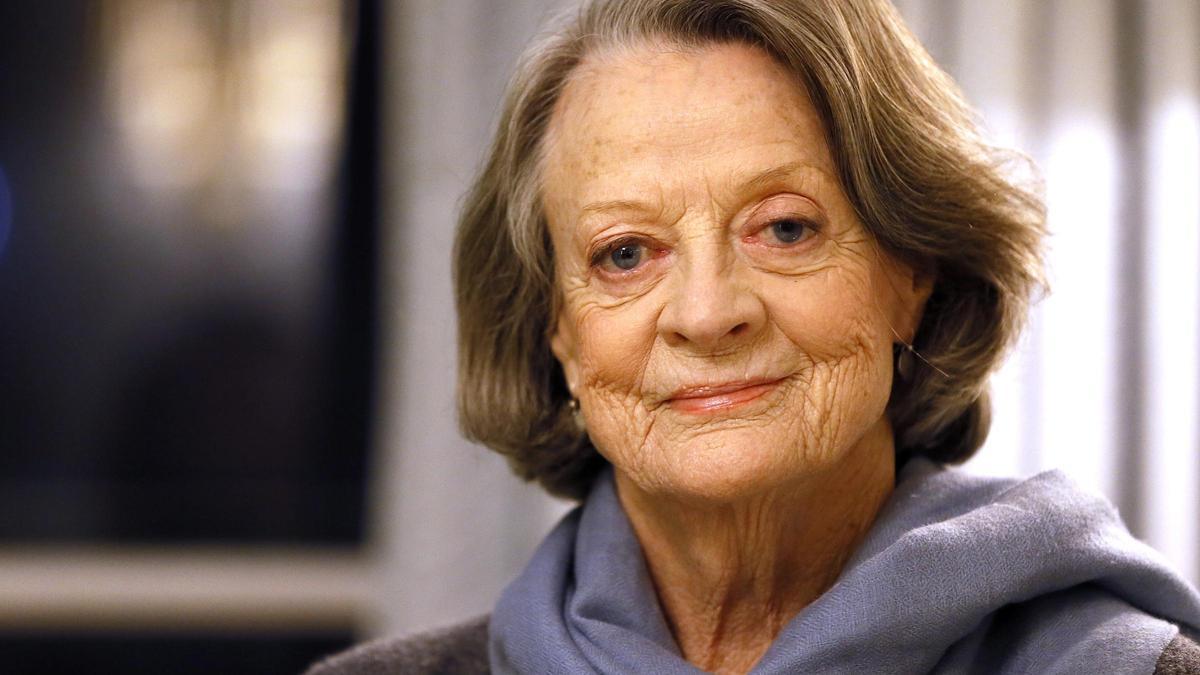 La actriz británica Maggie Smith.